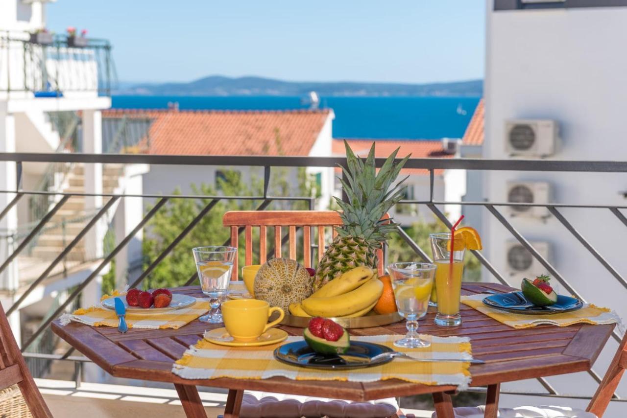Villa Seaview With Pool - Apartment Yellow Trogir Eksteriør billede